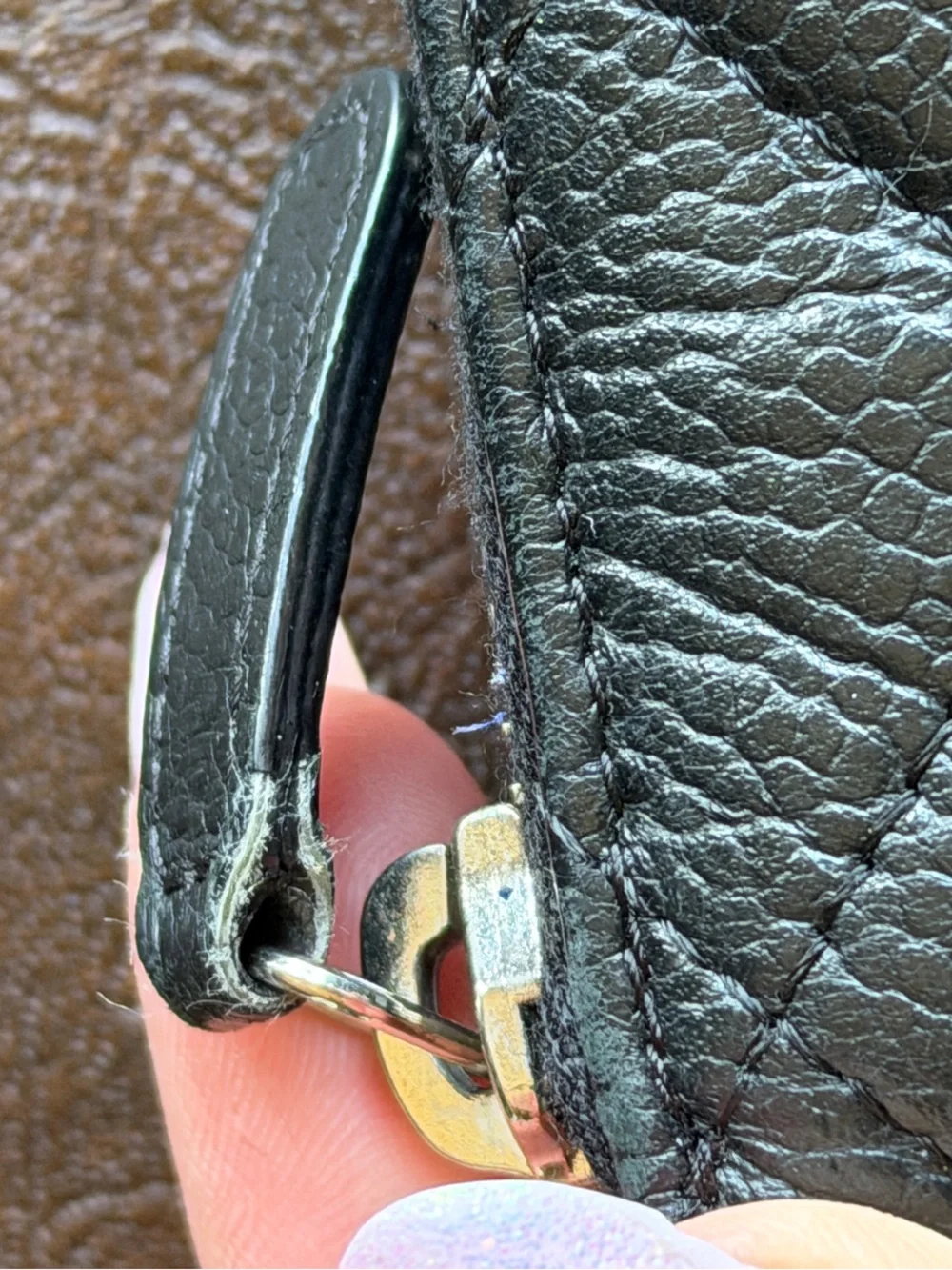 Chanel Caviar Quilted Large Zip Around Wallet